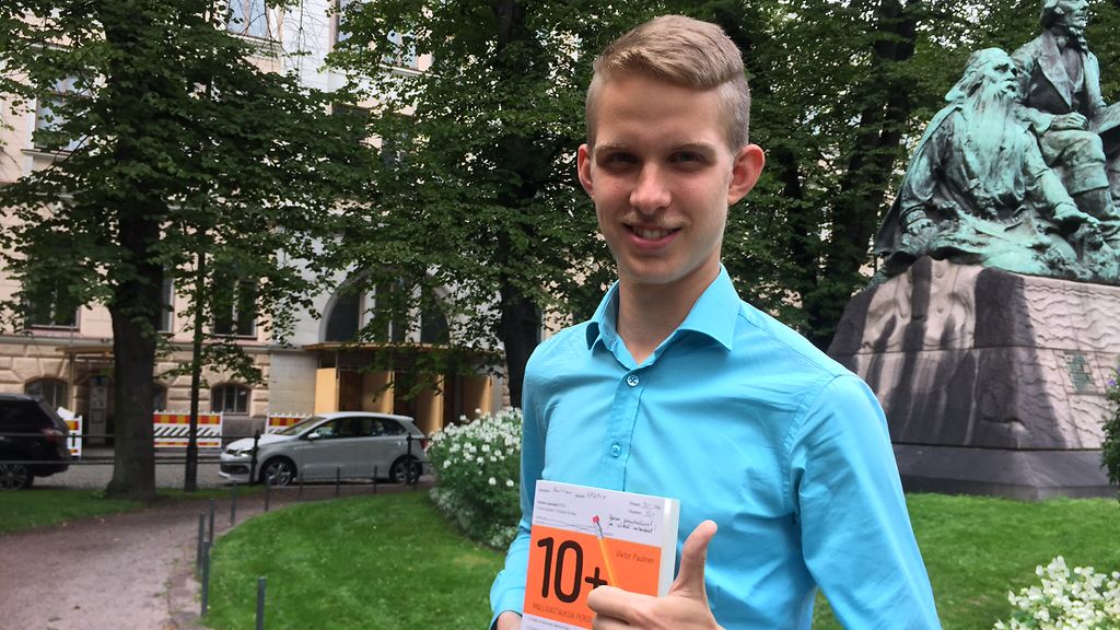 Viktor, 17, on kympin poika – huippuoppilaan vinkit koulumenestykseen